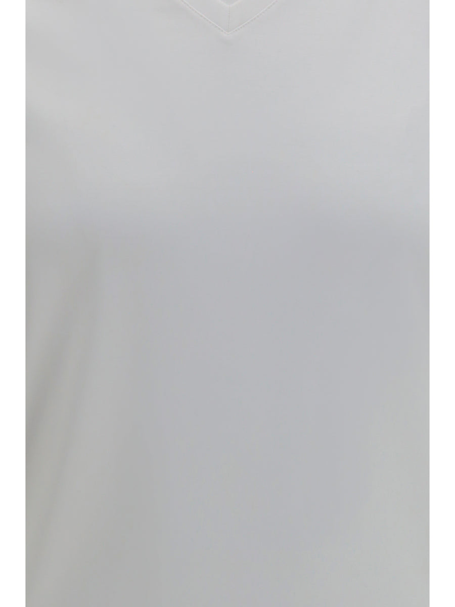 T-Shirt Rayon Jersey White Modal T-shirts