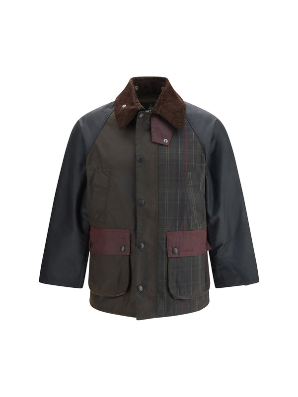 Waxed Jacket Tartan Multi Cotton