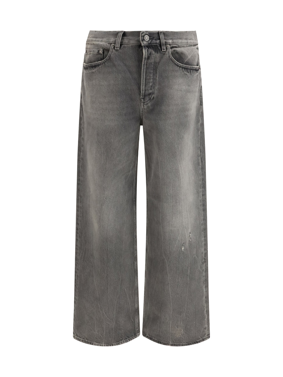 Golden Goose 100% cotton jeans in gray