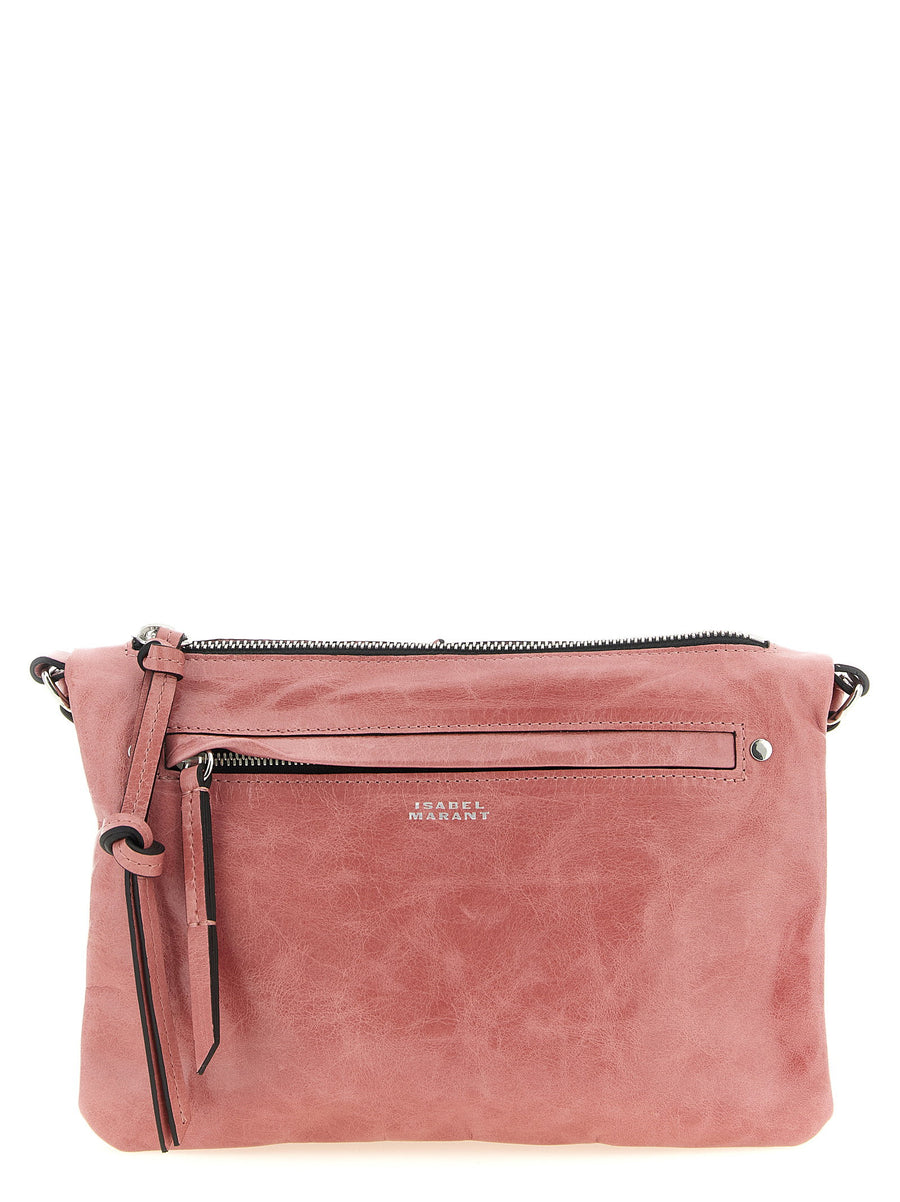 Isabel Marant Winna Duo Crossbody Bag — Pink