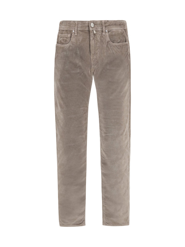 Jacob Cohen 78% Cotton trousers in gray