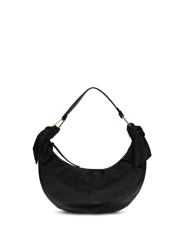 Coccinelle 100% Calf Leather (Bos Taurus) shoulder bag in black