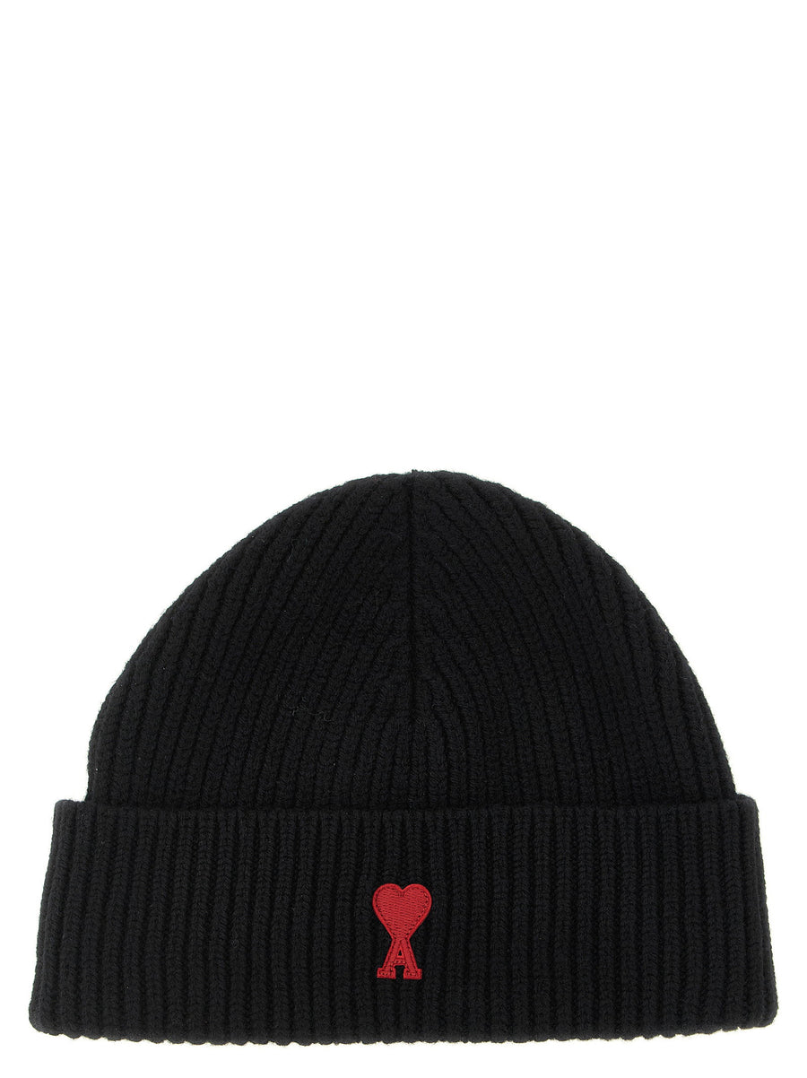 Ami Paris Beanie — Black