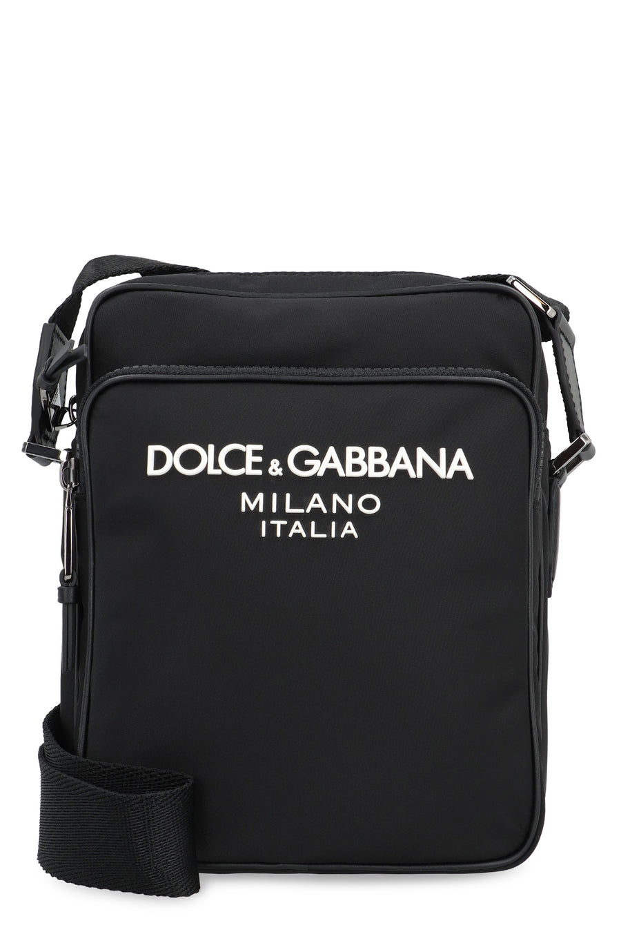 Messenger Bag Nylon Black Acrylic