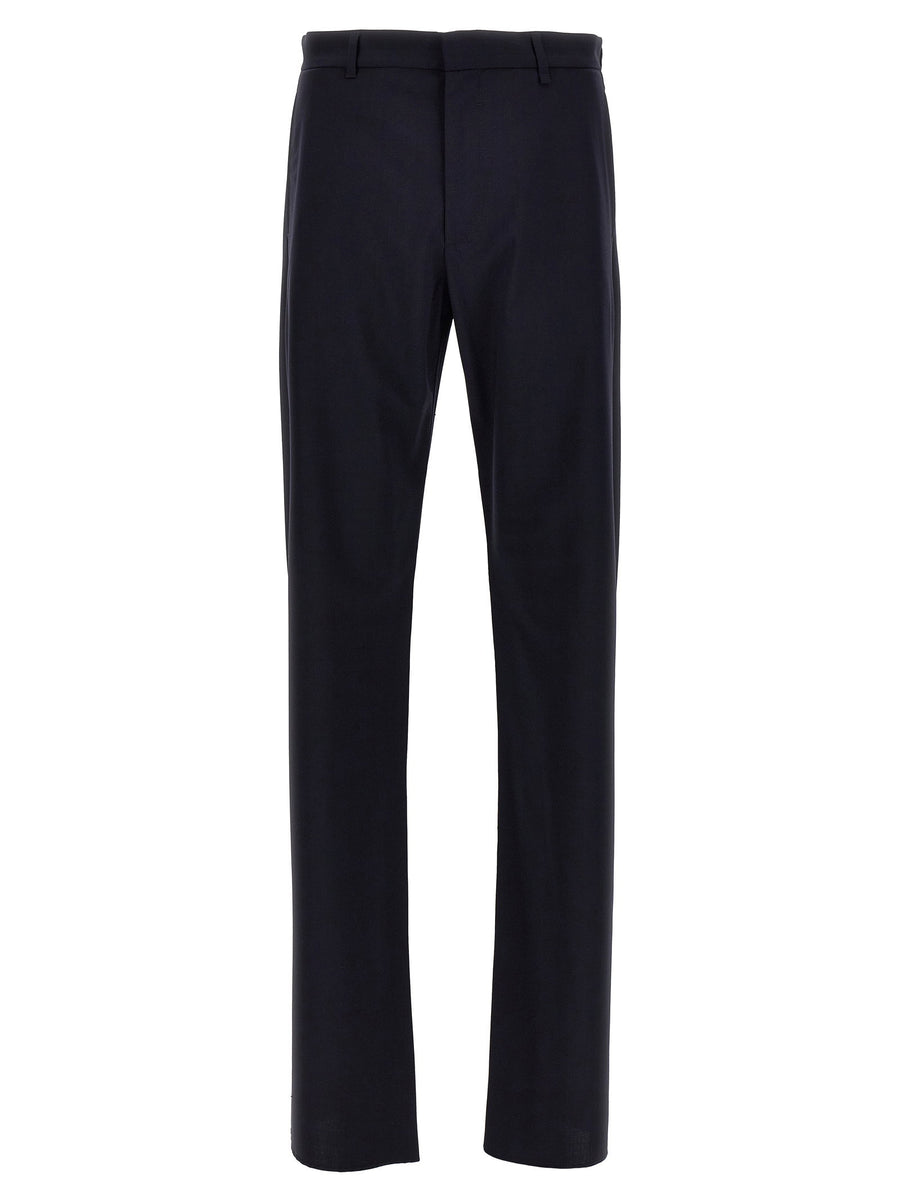 Givenchy Wool Blend Trousers — Black