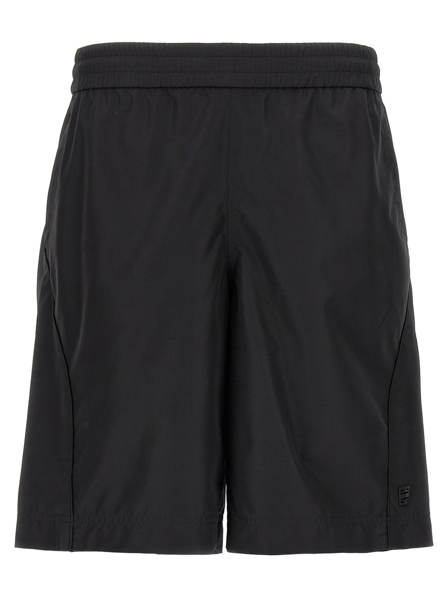 Givenchy 4G Logo Bermuda Shorts — Black