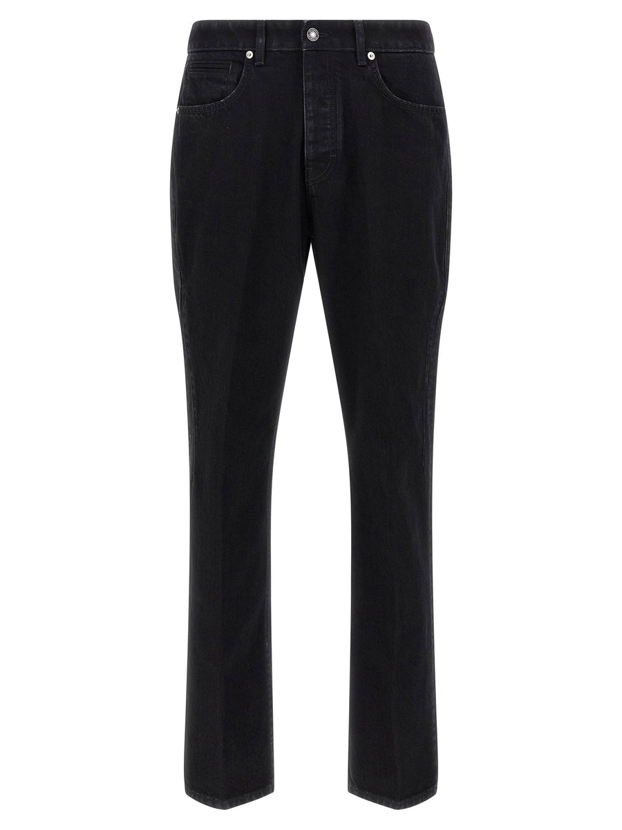 Givenchy Straight-Leg Denim Jeans — Black