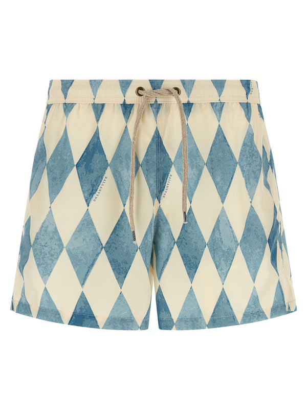 Ballantyne swim shorts in blue