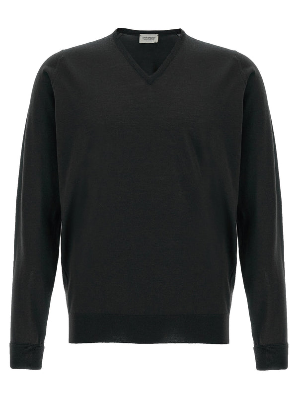 John Smedley Bobby كنزة — أسود