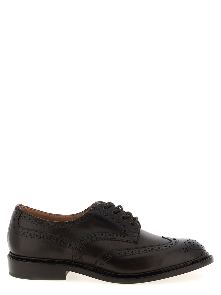 Tricker's oxford in black