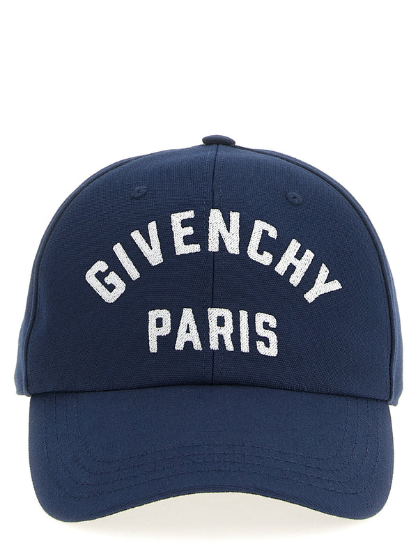 قبعة بيسبول مطرزة Givenchy شعار — كحلي