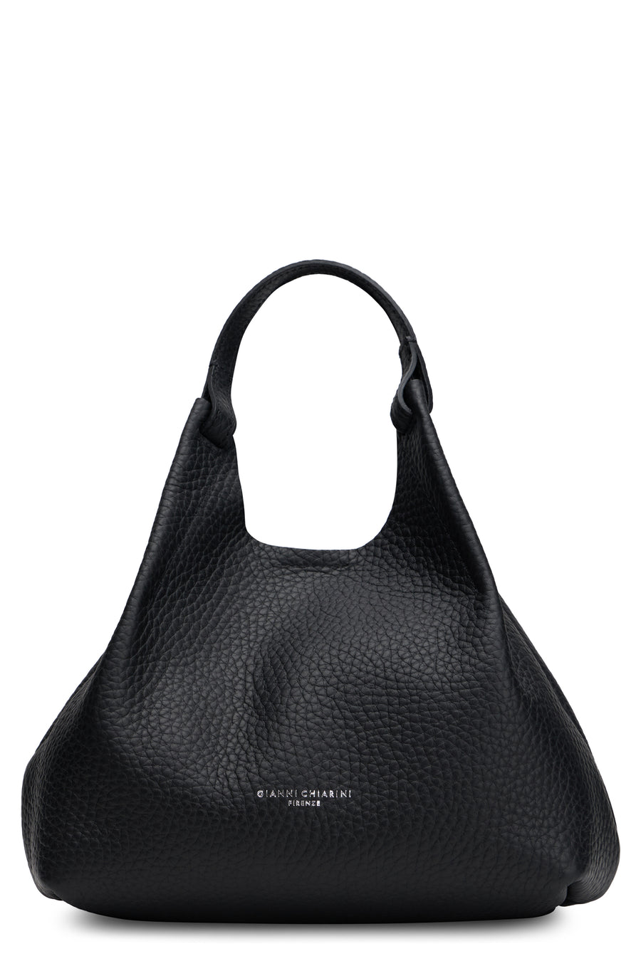 Hobo Handbag Black Calfskin Handbags