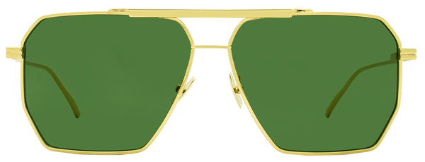 Bottega Veneta BV1012S Metal sunglasses in gold