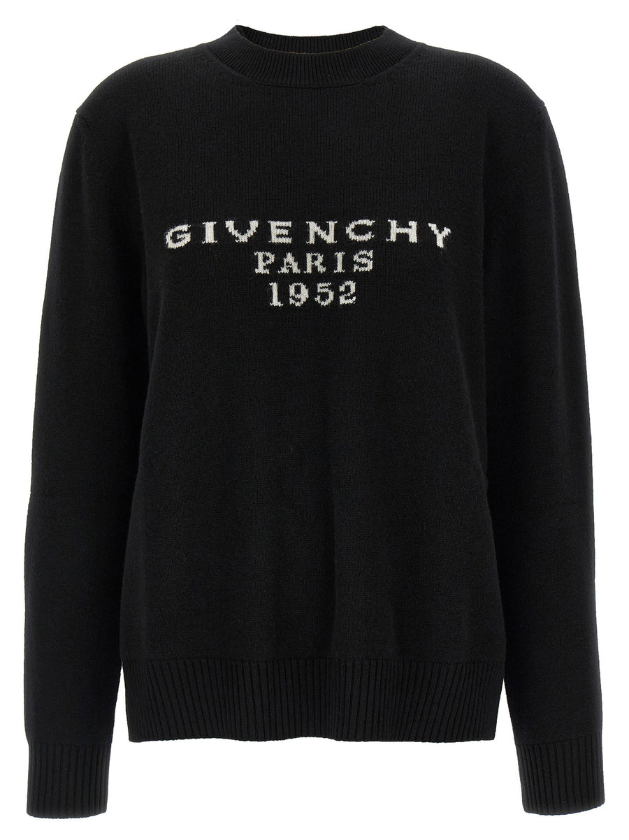Givenchy Paris Sweater — Black