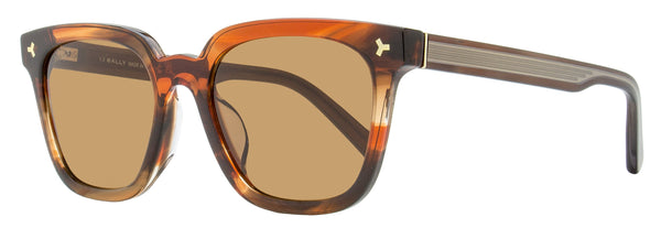 Bally BY0085H Acetate sunglasses in brown