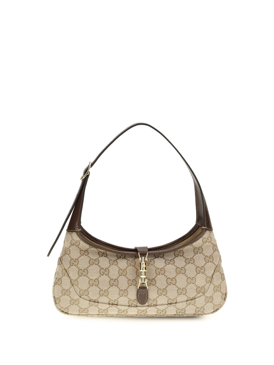 Medium Jackie Slim Shoulder Bag Vintag.sand/dk Brown Handbags