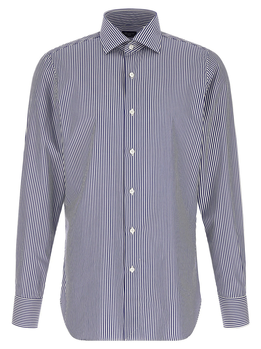 Finamore Napoli Shirt — Navy