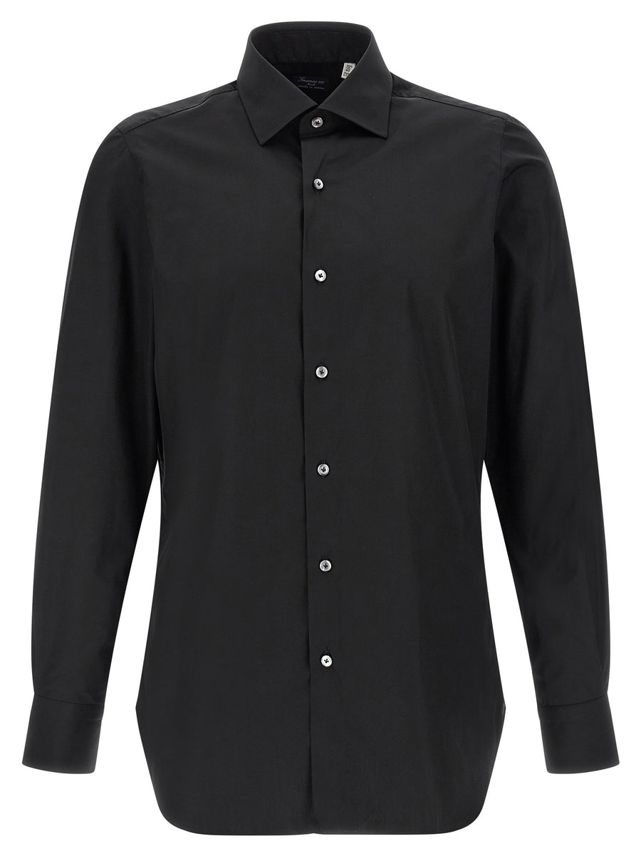 Finamore Napoli Shirt — Black