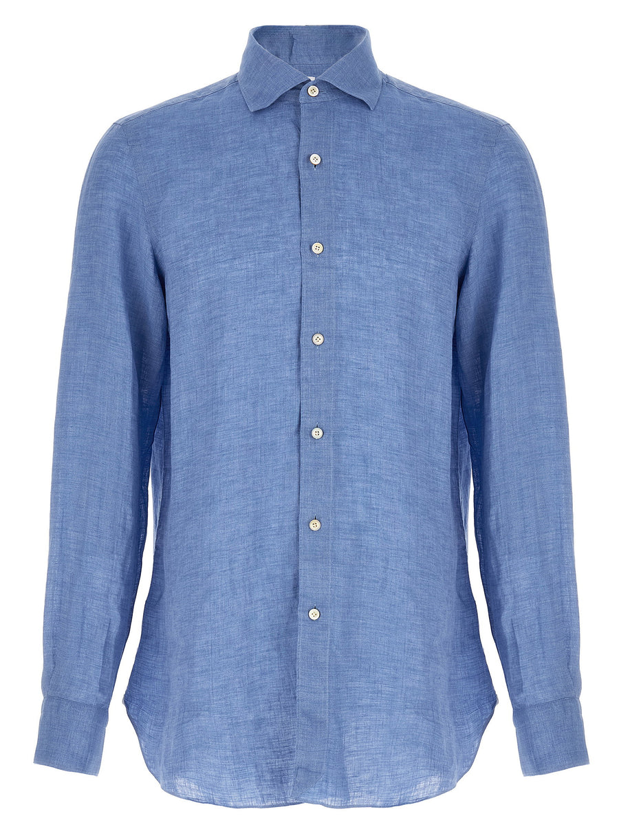 Finamore Gaeta Shirt — Blue