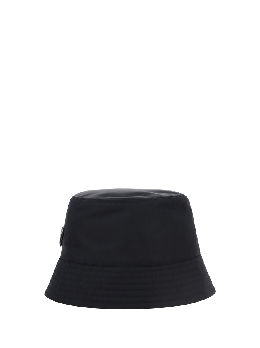 Prada 2HC1372DMI 100% Polyamide bucket hat in black