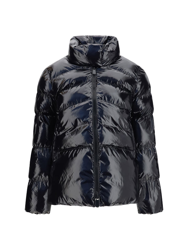 Pinko OUTER: 100% POLYAMIDE; INNER: 100% POLYESTER down jacket in black