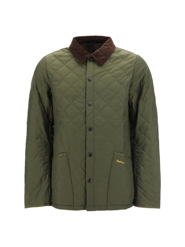 Barbour 100% Polyamide down jacket in green