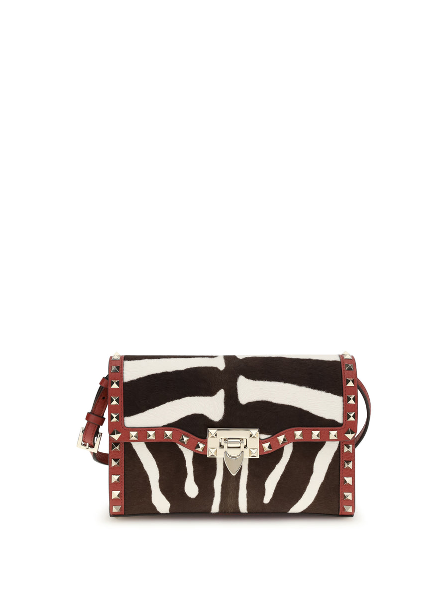 Valentino Garavani 100% calf leather (Bos Taurus) shoulder bag in multicolor