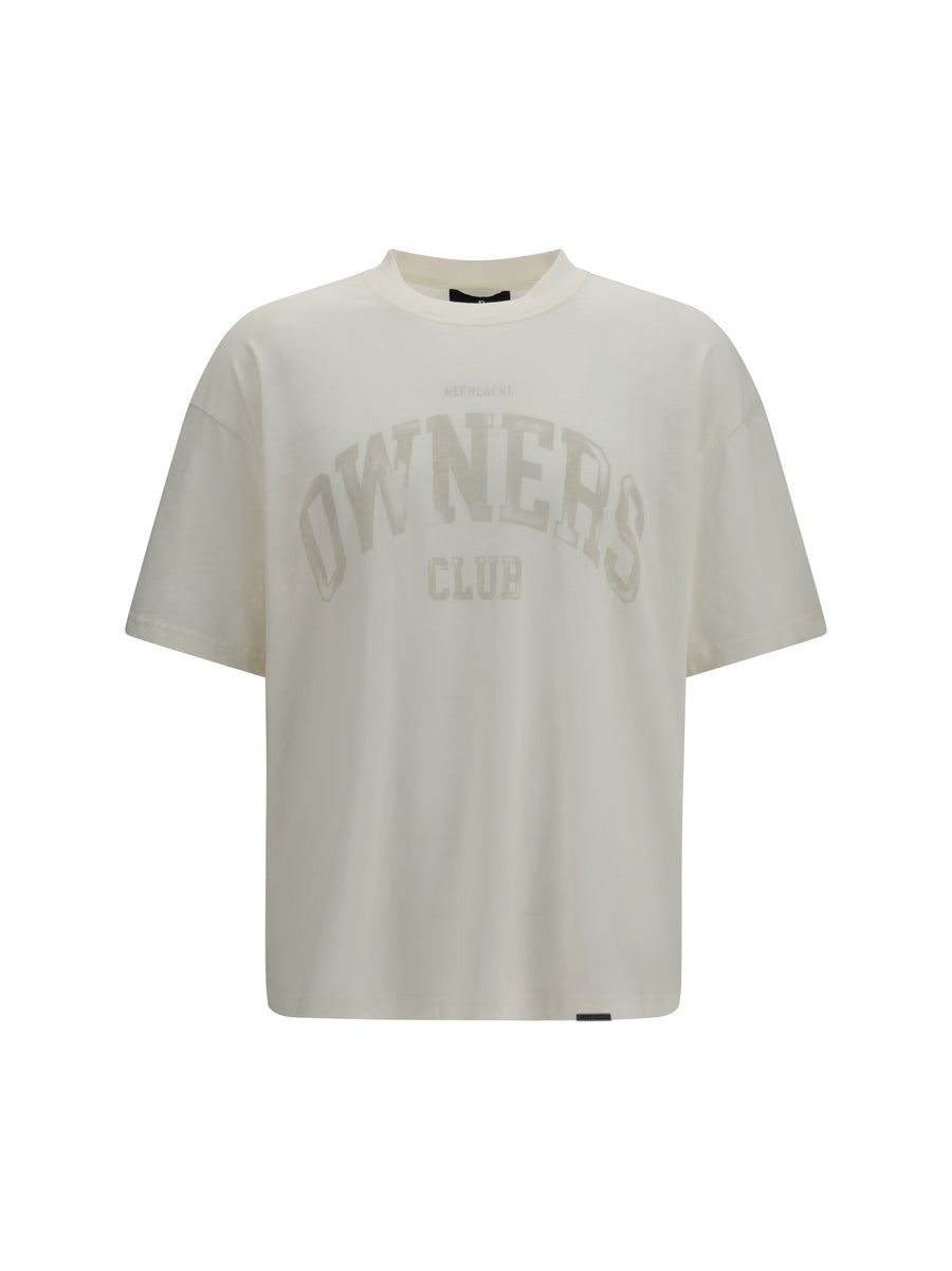 Represent 100% Cotton t-shirt in beige