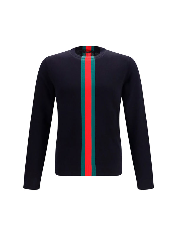 Gucci 100% Cotton sweater in navy