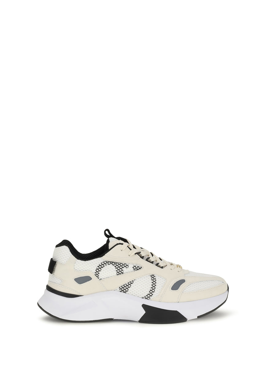 Valentino Garavani Upper: 100% Fabric; Sole: 100% Rubber sneaker in beige