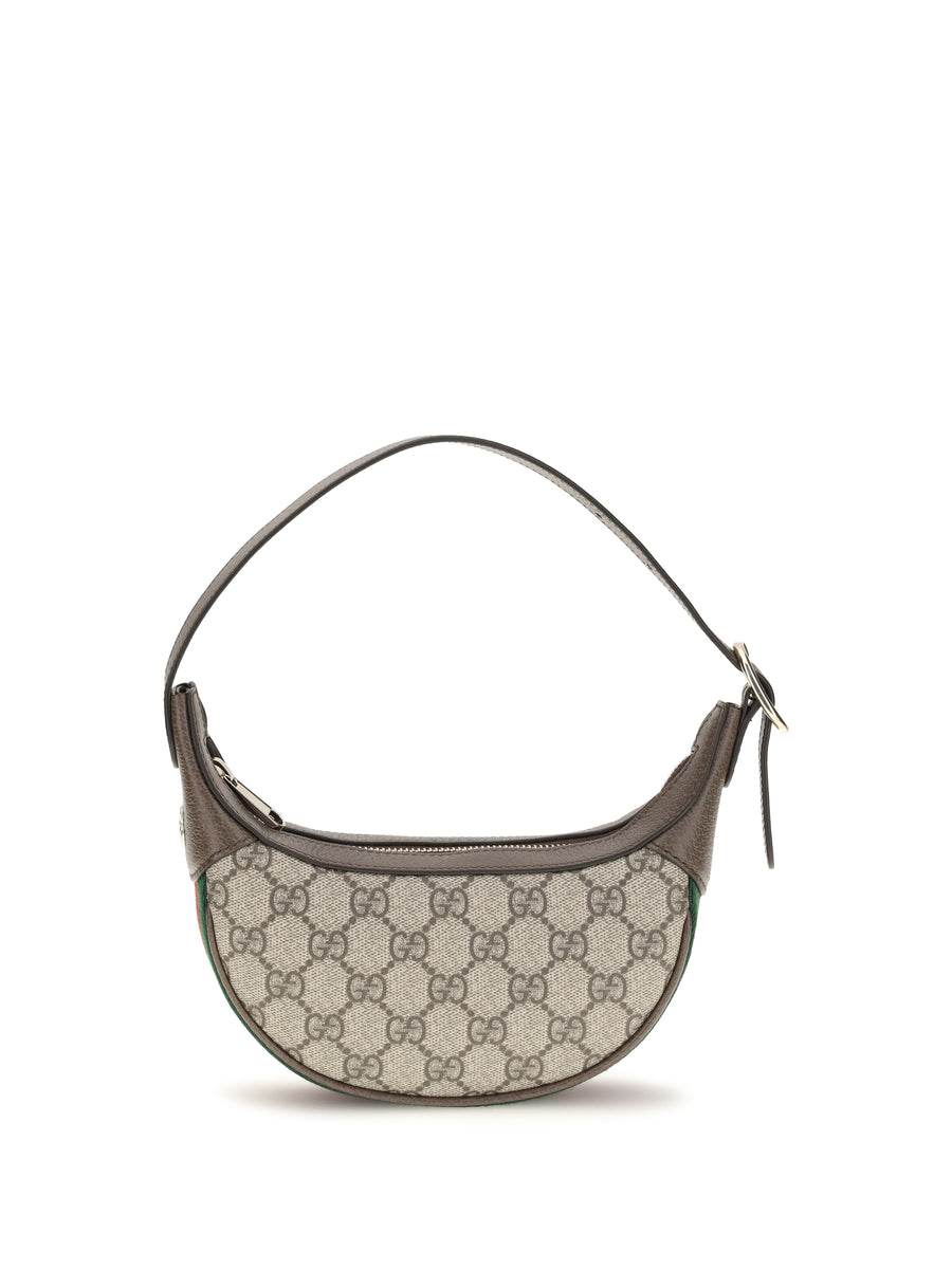 Small Ophidia Shoulder Bag Old B.eb/n.acero/vrv Fabric