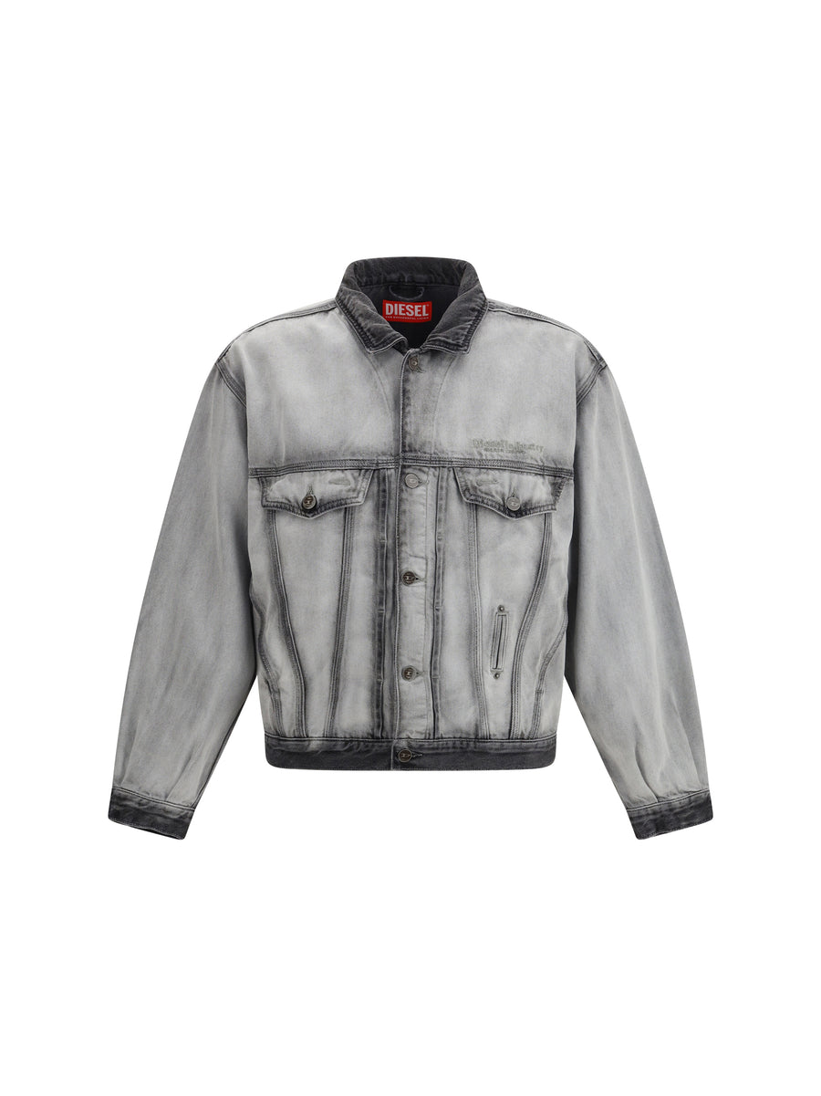 Diesel 80% Cotton; 20% True Hemp jacket in gray