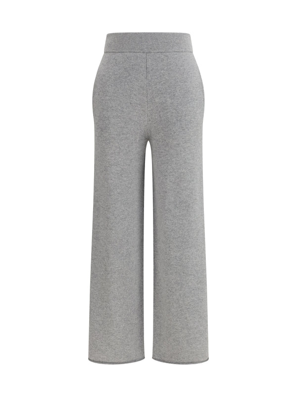 Max Mara Pure 100% Kashmir trousers in gray
