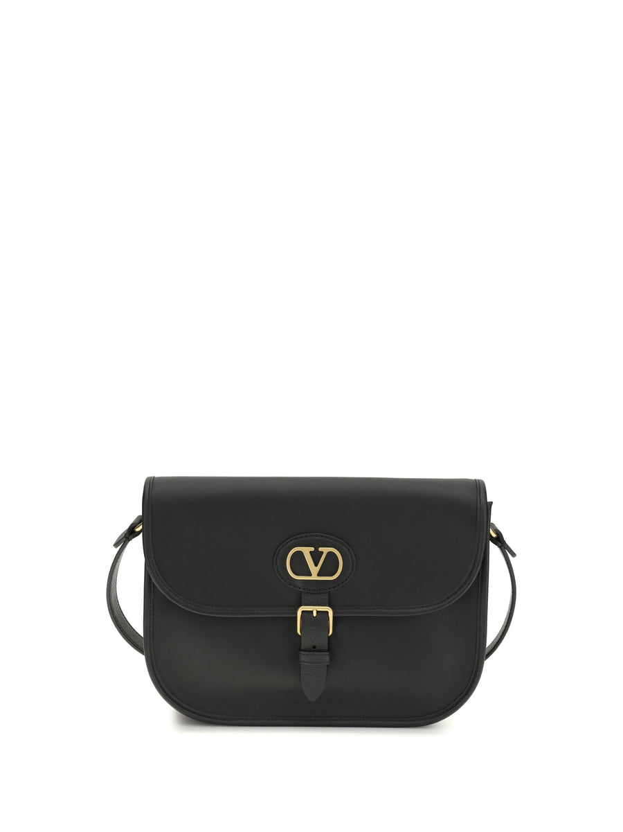 Valentino Garavani 100% Calf Leather (Bos Taurus) shoulder bag in black