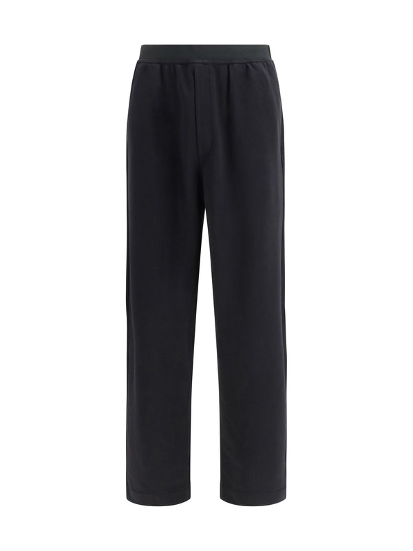 MM6 Maison Margiela 100% Cotton sweatpants in black