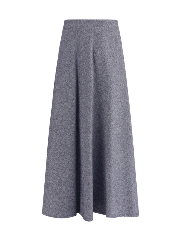 Sara Roka 42% Cotton skirt in gray