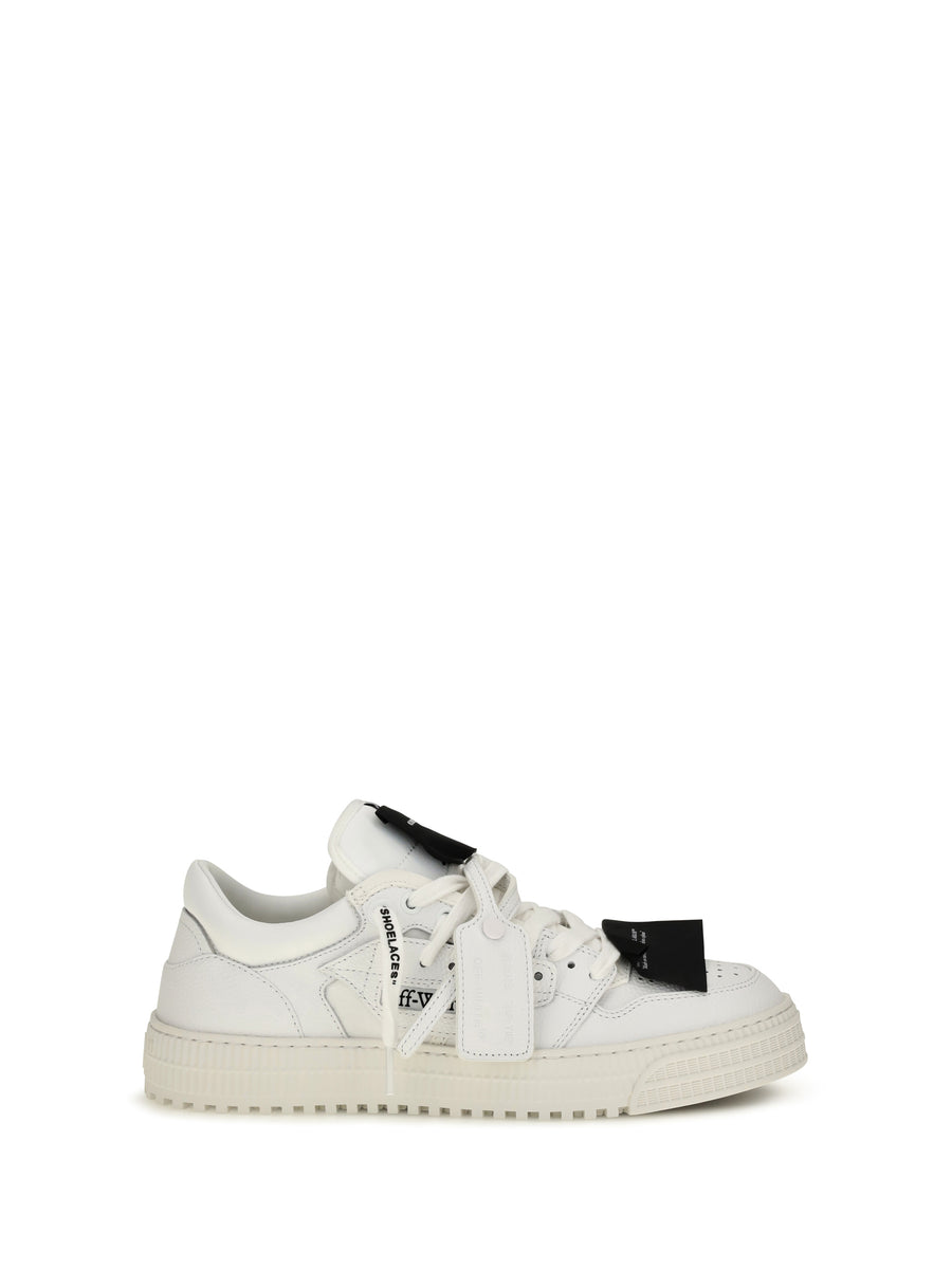 Off-White Upper: 100% calf leather; Sole: 100% rubber sneaker in white