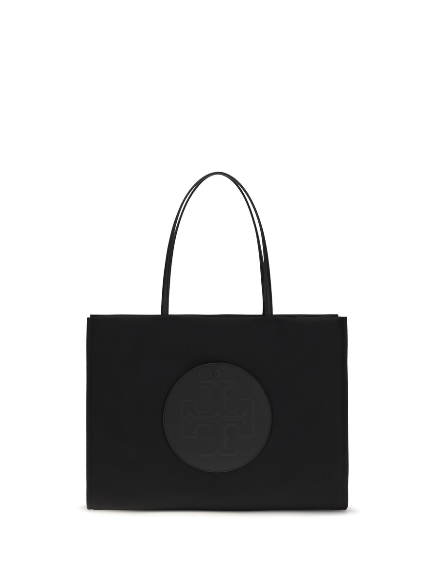 Tory Burch 100% Nylon tote bag in black