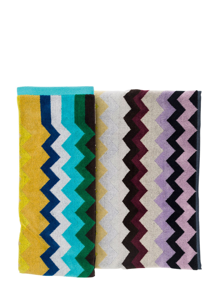 Bath Towels Carlie Multicolour Cotton & Robes