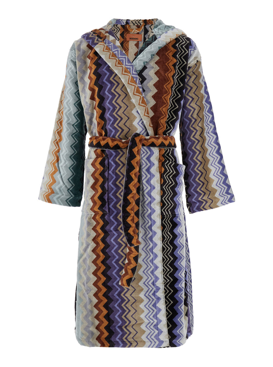 Bathrobe Giacomo Multicolour Cotton Towels & Bath Robes