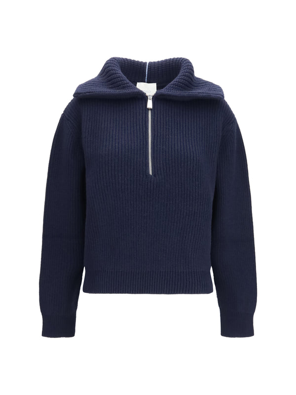 Malo 100% Cashmere sweater in navy