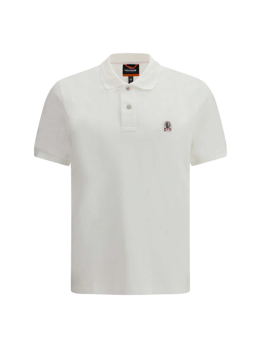Parajumpers 94% Cotton; 6% Elastane polo in white