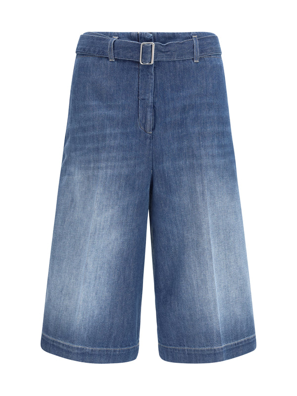 True Royal 100% cotton bermuda in blue