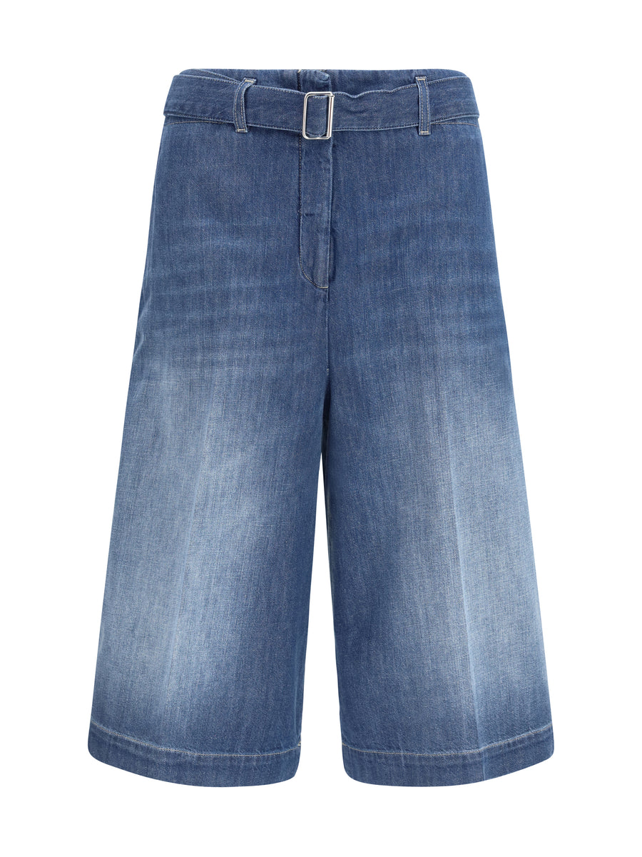 True Royal 100% cotton bermuda in blue