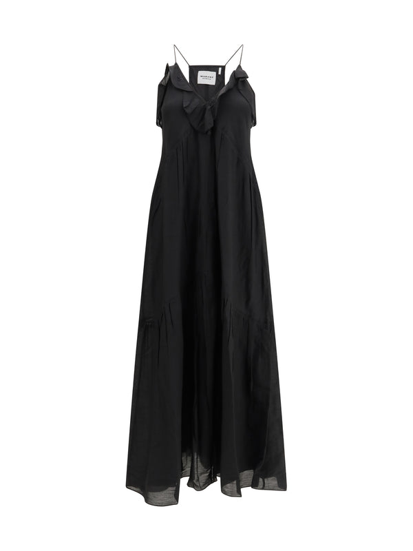 Marant Etoile 80% Cotton; 20% Viscose dress in black