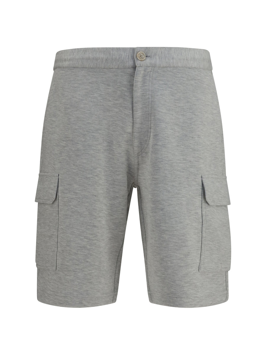 Brunello Cucinelli 65% Cotton cargo shorts in gray