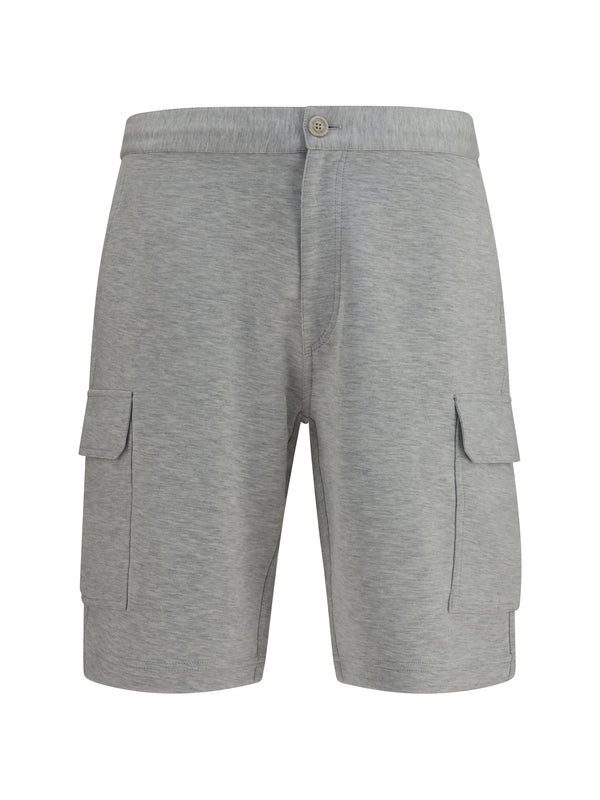 Brunello Cucinelli 65% Cotton cargo shorts in gray