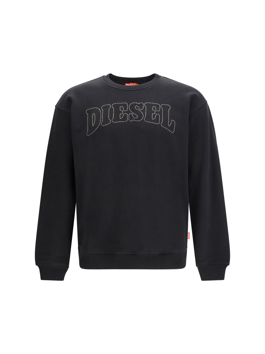Diesel 100% Cotton sweatshirt in black