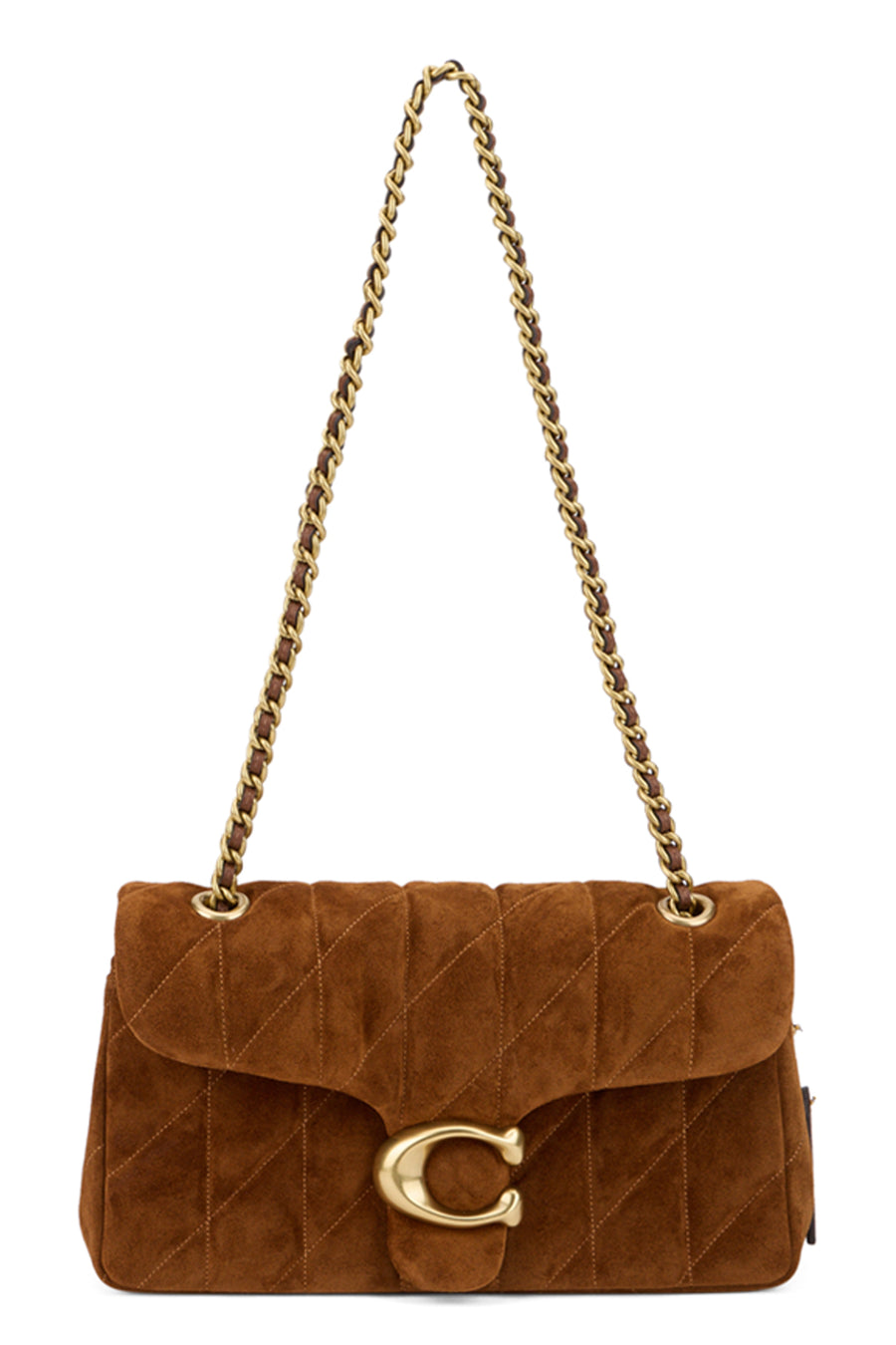 Shoulder Bag Tabby Camel Calfskin Handbags