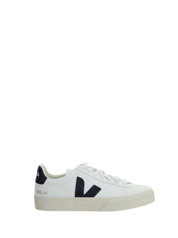 Veja Upper: 100% calf leather; Sole: 100% rubber sneaker in white